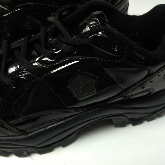 Pentagon Sz 7.5 Black Patent Leather Shoes - Picture 2 of 8